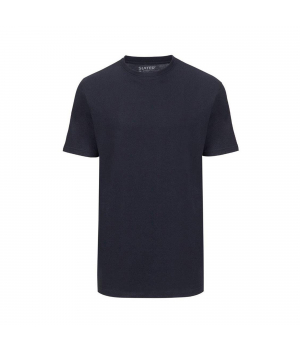 Slater T-shirt Basic Ronde Hals 2-pack Navy