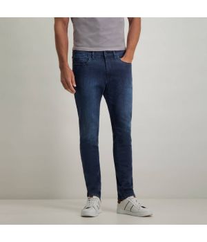 Modern Fit Stretch Jeans Cobalt Blauw