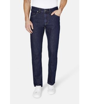 Nevio-11 Regular Fit 5-Pocket Jeans Blauw