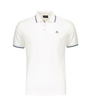 Polo Quick-dry Stretch Met Accent Wit