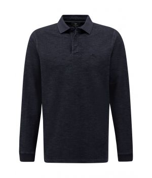 Garment Dyed Rugby Shirt Navy
