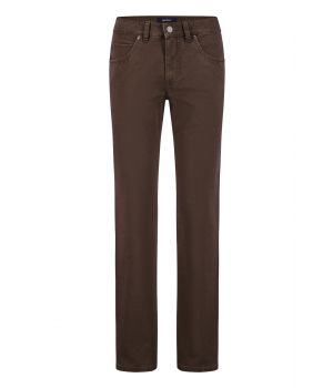 Gardeur Bill-3 Modern Fit 5-Pocket Jeans Bruin