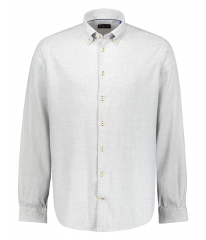flannel button down overhemd