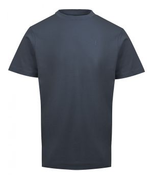 Katoenen T-shirt Korte Mouw Donkerblauw